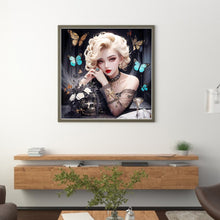 Load image into Gallery viewer, Frizzy Beauty (50*50CM) 11CT 3 Stamped Cross Stitch
