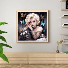 Load image into Gallery viewer, Frizzy Beauty (50*50CM) 11CT 3 Stamped Cross Stitch

