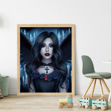 Load image into Gallery viewer, Dark Lady (40*50CM) 11CT 3 Stamped Cross Stitch
