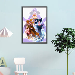 Magic Witch 40*60CM(Canvas) Full Round Drill Diamond Painting