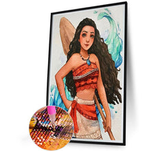 Load image into Gallery viewer, Princess Moana 40*60CM(Canvas) Full Round Drill Diamond Painting
