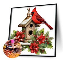 Load image into Gallery viewer, Nordic Cardinal 40*40CM(Canvas) Full Round Drill Diamond Painting
