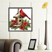 Load image into Gallery viewer, Nordic Cardinal 40*40CM(Canvas) Full Round Drill Diamond Painting
