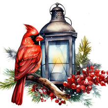 Load image into Gallery viewer, Nordic Cardinal 40*40CM(Canvas) Full Round Drill Diamond Painting
