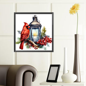Nordic Cardinal 40*40CM(Canvas) Full Round Drill Diamond Painting