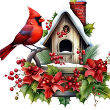 Load image into Gallery viewer, Nordic Cardinal 40*40CM(Canvas) Full Round Drill Diamond Painting
