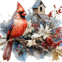 Load image into Gallery viewer, Nordic Cardinal 40*40CM(Canvas) Full Round Drill Diamond Painting
