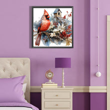Load image into Gallery viewer, Nordic Cardinal 40*40CM(Canvas) Full Round Drill Diamond Painting
