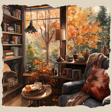 Load image into Gallery viewer, Corner Of The House (50*50CM) 11CT 3 Stamped Cross Stitch
