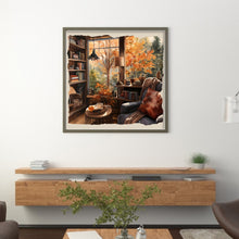 Load image into Gallery viewer, Corner Of The House (50*50CM) 11CT 3 Stamped Cross Stitch
