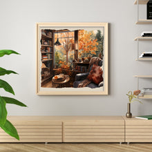 Load image into Gallery viewer, Corner Of The House (50*50CM) 11CT 3 Stamped Cross Stitch
