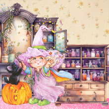 Load image into Gallery viewer, Witch Magic House (50*50CM) 11CT 3 Stamped Cross Stitch
