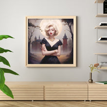 Load image into Gallery viewer, Short Blonde Beauty (50*50CM) 11CT 3 Stamped Cross Stitch
