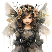 Load image into Gallery viewer, Butterfly Girl (50*50CM) 11CT 3 Stamped Cross Stitch
