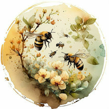 Load image into Gallery viewer, Bee 40*40CM(Canvas) Full Round Drill Diamond Painting
