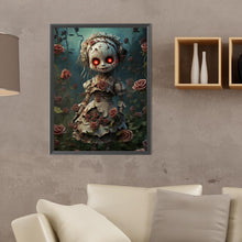 Load image into Gallery viewer, Halloween Skull Doll 30*40CM Full Round Drill Diamond Painting
