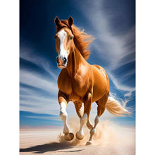 Load image into Gallery viewer, Horse 30*40CM Full Round Drill Diamond Painting
