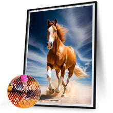 Load image into Gallery viewer, Horse 30*40CM Full Round Drill Diamond Painting
