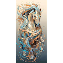 Load image into Gallery viewer, Art Horse 40*80CM Full Round Drill Diamond Painting

