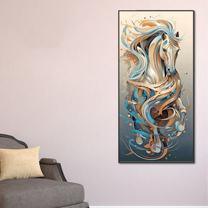 Art Horse 40*80CM Full Round Drill Diamond Painting