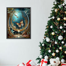 Load image into Gallery viewer, Butterfly In Cup 30*40CM Full Round Drill Diamond Painting

