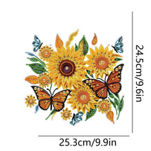 Load image into Gallery viewer, Special Shape DIY Diamond Painting Ornaments Sunflower Crystal Painting Ornament
