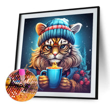 Load image into Gallery viewer, Tiger 40*40CM Full Round Drill Diamond Painting
