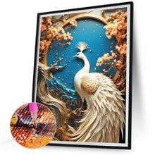 Load image into Gallery viewer, Divine Bird Peacock 30*40CM Full Round Drill Diamond Painting
