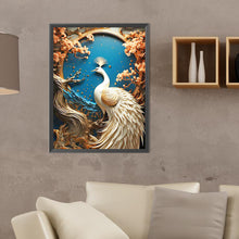 Load image into Gallery viewer, Divine Bird Peacock 30*40CM Full Round Drill Diamond Painting
