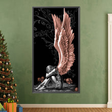 Load image into Gallery viewer, Injured Angel Girl 40*75CM Full Round Drill Diamond Painting
