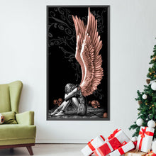 Load image into Gallery viewer, Injured Angel Girl 40*75CM Full Round Drill Diamond Painting
