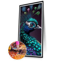 Load image into Gallery viewer, Peacock 40*80CM Full Square Drill Diamond Painting
