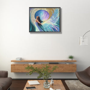 Angel 50*40CM Full Round Drill Diamond Painting