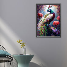 Load image into Gallery viewer, Peacock 40*55CM Full Round Drill Diamond Painting
