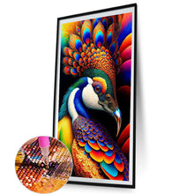 Load image into Gallery viewer, Peacock 40*70CM Full Round Drill Diamond Painting
