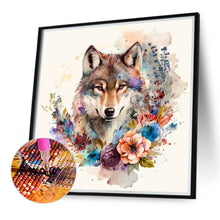 Load image into Gallery viewer, A Wolf 40*40CM Full Round Drill Diamond Painting
