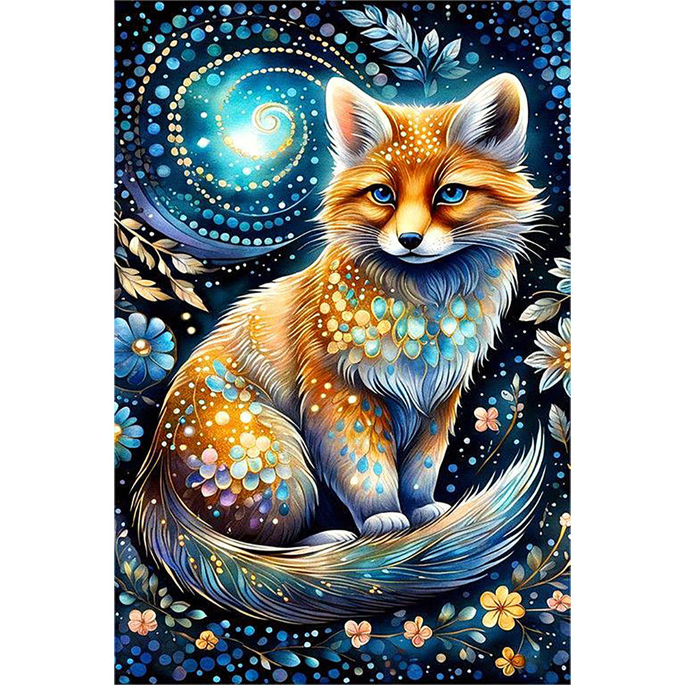 Fox 40*60CM Full Round Drill Diamond Painting