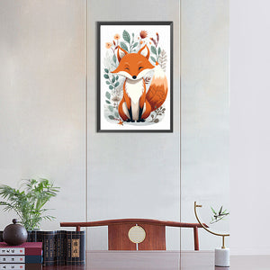 Fox 30*45CM Full Round Drill Diamond Painting