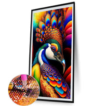 Load image into Gallery viewer, Peacock 40*70CM Full Square Drill Diamond Painting
