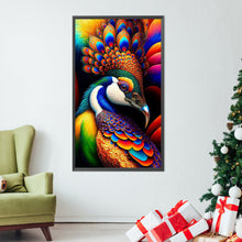 Load image into Gallery viewer, Peacock 40*70CM Full Square Drill Diamond Painting
