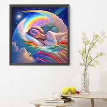 Load image into Gallery viewer, Sweet Dreams Angel 30*30CM Full Round Drill Diamond Painting
