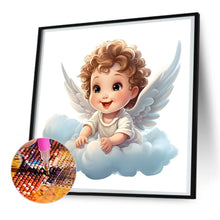 Load image into Gallery viewer, Angel Baby 30*30CM Full Round Drill Diamond Painting
