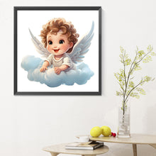 Load image into Gallery viewer, Angel Baby 30*30CM Full Round Drill Diamond Painting
