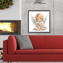 Load image into Gallery viewer, Angel Baby 30*30CM Full Round Drill Diamond Painting
