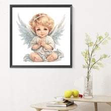 Load image into Gallery viewer, Angel Baby 30*30CM Full Round Drill Diamond Painting
