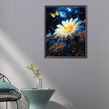 Load image into Gallery viewer, Butterfly And Glowing Flower 30*40CM Full Round Drill Diamond Painting
