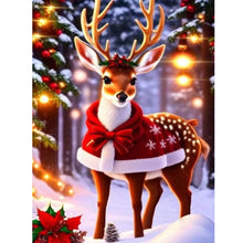 Load image into Gallery viewer, Christmas Deer 30*40CM Full Round Drill Diamond Painting
