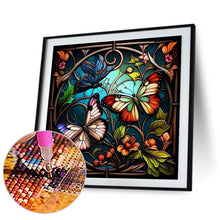 Load image into Gallery viewer, Butterfly 40*40CM Full Round Drill Diamond Painting
