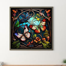 Load image into Gallery viewer, Butterfly 40*40CM Full Round Drill Diamond Painting
