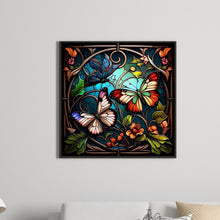 Load image into Gallery viewer, Butterfly 40*40CM Full Round Drill Diamond Painting
